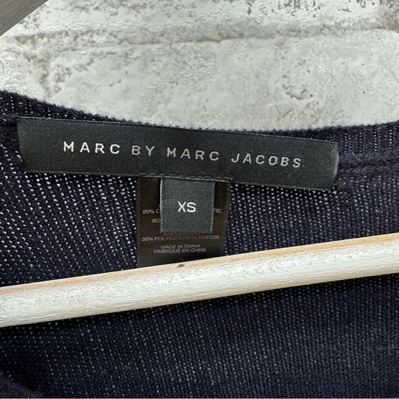 MARC by Marc Jacobs navy black sweater scoop dress women’s size XS - Picture 8 of 8